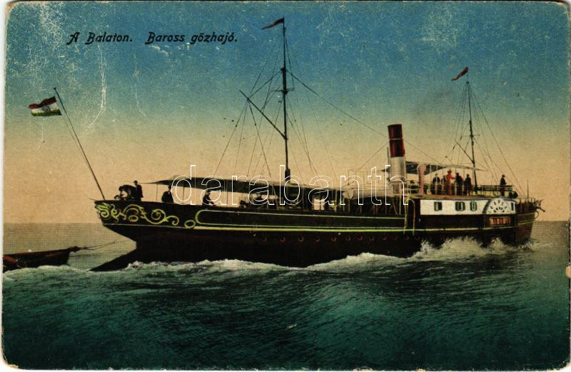 Balaton, 'Baross' gőzhajó (Rb)