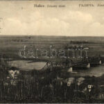 1914 Halych, Halicz, Halics (Galicia, Galizien); Zelazny most / railway bridge (EK)