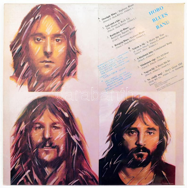 HBB - Még Élünk, Vinyl, LP, Album, Stereo, Magyarország 1983 (A lemez az VG+ állapotú a borító kicsit kopottas) - Image 2