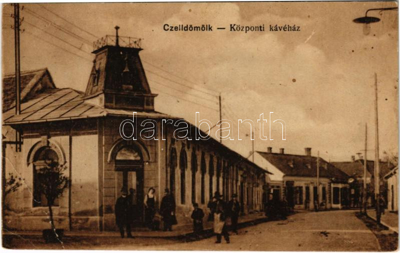 1917 Celldömölk, Központi kávéház (EB)