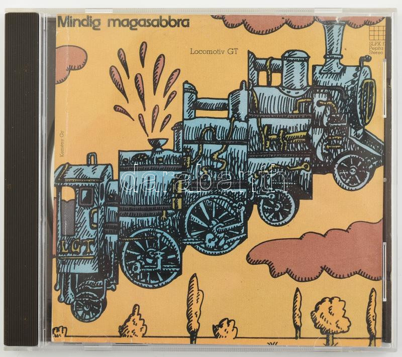 L.G.T. - Mindig Magasabbra. CD, Album, Mega, Magyarország, 1992. VG