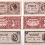 1946. 10.000BP (2x) + 100.000BP (2x) + 1.000.000BP (2x) T:F