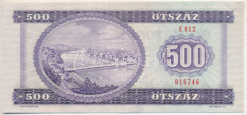 1975. 500Ft T:AU nagyobb sarokhajlás Adamo F41 - Image 2