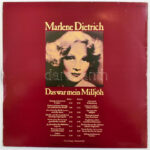 Marlene Dietrich - Das War Mein Milljöh, Vinyl, LP, Album, Magyarország 1974 (VG+) - Image 2