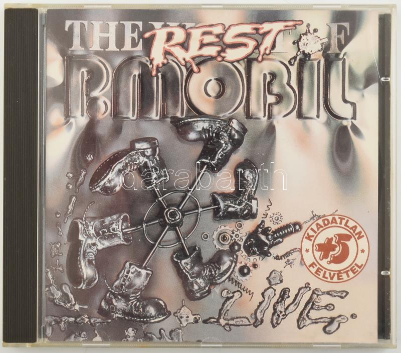 P. Mobil - The Rest Of P. Mobil Live. CD, Album, Mega, Magyarország, 1995. VG+, a tokon kisebb sérüléssel.