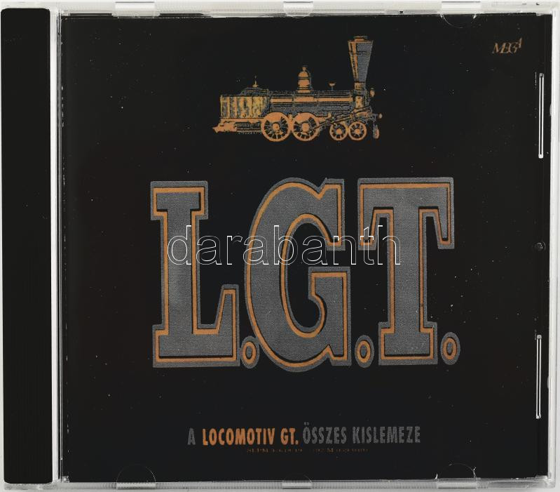 L.G.T. - A Locomotiv GT. Összes Kislemeze. CD, Compilation, Mega, Magyarország, 1992. VG+