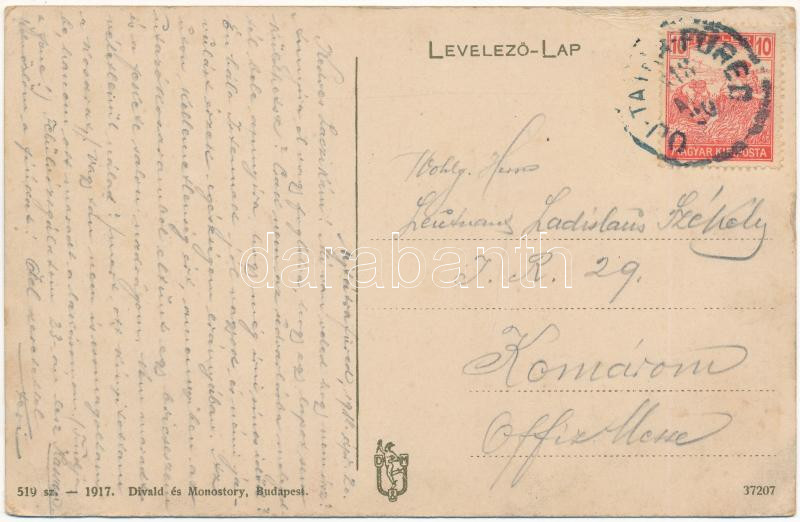 1918 Tátra, Magas-Tátra, Vysoké Tatry; Csorba-tó, villamos / Strbské Pleso / lake, tram (EB) - Image 2