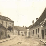 Sopron, Sas tér, utca, üzlet. photo