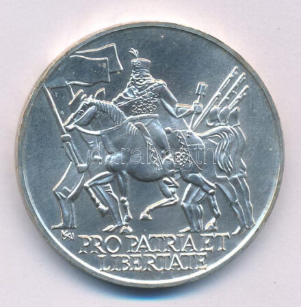 1976. 200Ft Ag 'II. Rákóczi Ferenc' T:BU kis patina Adamo EM56