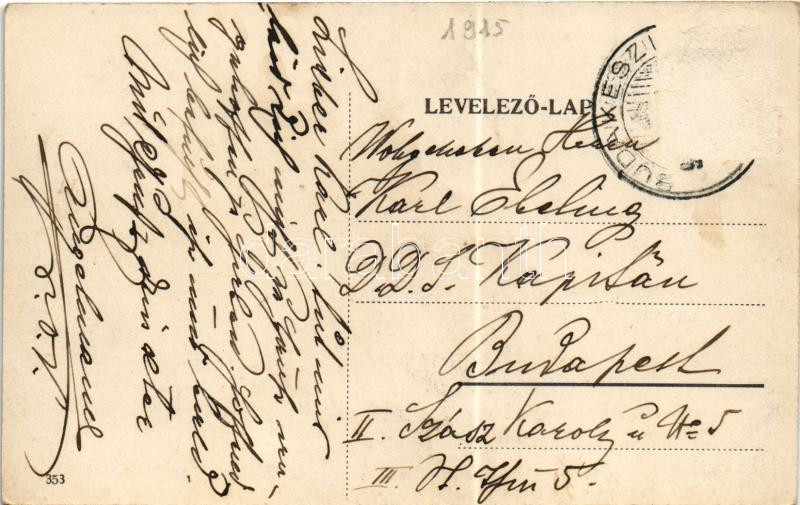 1913 Budakeszi, Rákóczi út, János-hegy (Rb) - Image 2