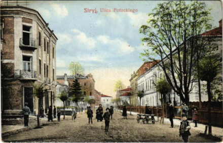 Stryi, Stryj, Strij; Ulica Potockiego / street (EK)