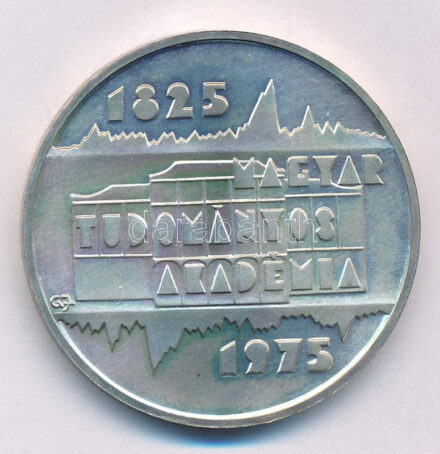 1975. 200Ft Ag 'Magyar Tudományos Akadémia' T:BU Adamo EM47