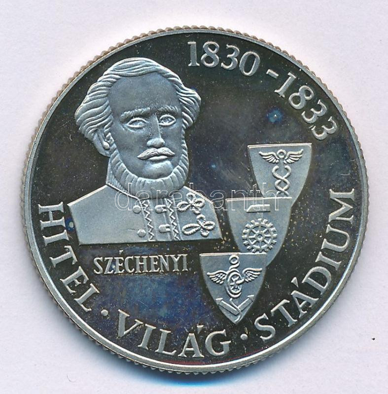 1983. 100Ft Cu-Ni-Zn 'Széchenyi István' T:UNC (eredetileg PP) Adamo EM75