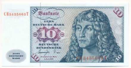 NSZK 1977. 10M 'CH3435663T' T:XF GFR 1977. 10 Mark 'CH3435663T' C:XF Krause P#31b