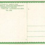 Feldpost im Hochgebirge. Offizielle Karte für Rotes Kreutz Kriegsfürsorgeamt Kriegshilfsbüro Nr. 326. s: A. Egger-Lienz - Image 2