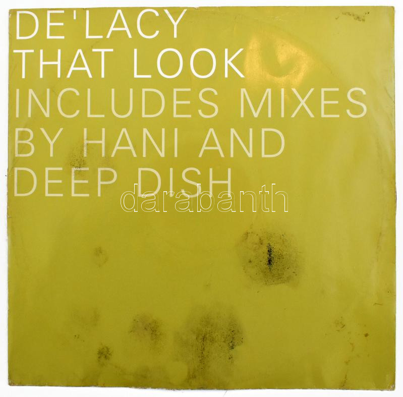 De'Lacy - That Look, Vinyl, 12', 33 1/3 RPM, Egyesült Királyság (A lemez VG azonban a borító megviselt állapotban van)