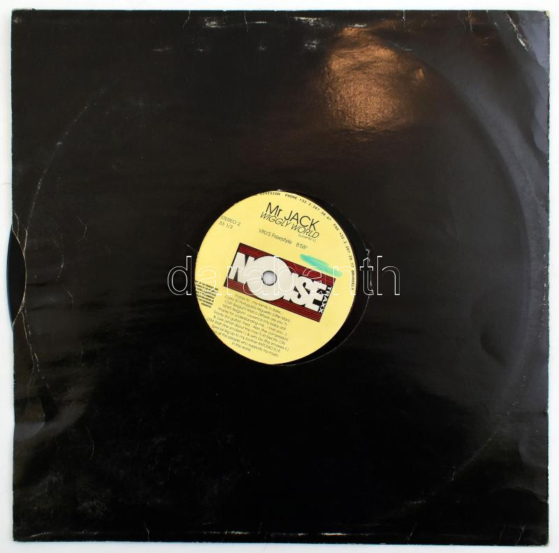 Mr Jack - Wiggly World, Vinyl, 12', Belgium (A lemez az VG+ állapotú azonban a borító megviselt) - Image 2