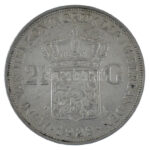 Hollandia 1929. 2 1/2G Ag 'I. Vilma' Utrecht (24,96g) T:XF,VF / Netherlands 1929. 2 1/2 Gulden Ag 'Wilhelmina I' Utrecht (24,95g) C:XF,VF Krause KM# 165 - Image 2