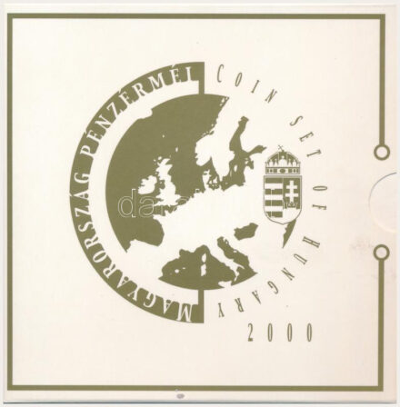 2000. 1Ft-100Ft (7xklf) forgalmi sor szettben + '200Ft Millenium' T:PP patina Adamo FO33.1