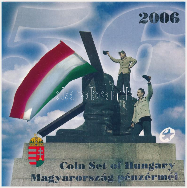 2006. 1Ft-100Ft (7xklf) '1956-os forradalom' forgalmi sor szettben T:PP patina Adamo FO40.1