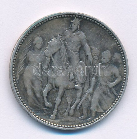 1896KB 1K Ag 'Millenium' T:XF patina Adamo K5.2