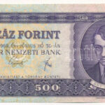 1969. 500Ft 'E 205 162156' T:F szép papír Adamo F40