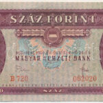 1968. 100Ft 'B 720 062020' T:F szép papír Adamo F32