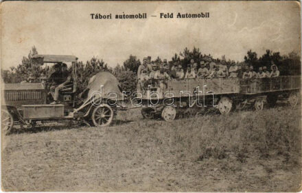 1916 Tábori automobile / Feld Automobile / military automobile (EK)