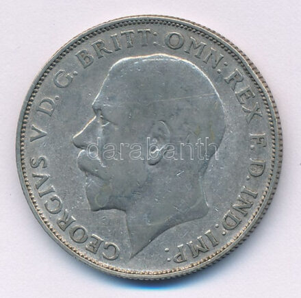 Nagy-Britannia 1925. 1Fl Ag 'V. György' T:VF United Kingdom 1925. 1 Florin Ag 'George V' C:VF Krause KM#834