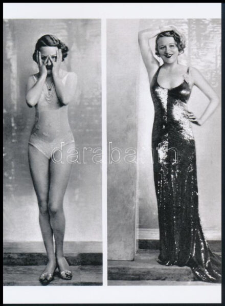 cca 1950 Kiöltözős partira készülve, 1 db modern nagyítás a néhai Lapkiadó Vállalat központi fotólaborjának archívumából, 21x15 cm