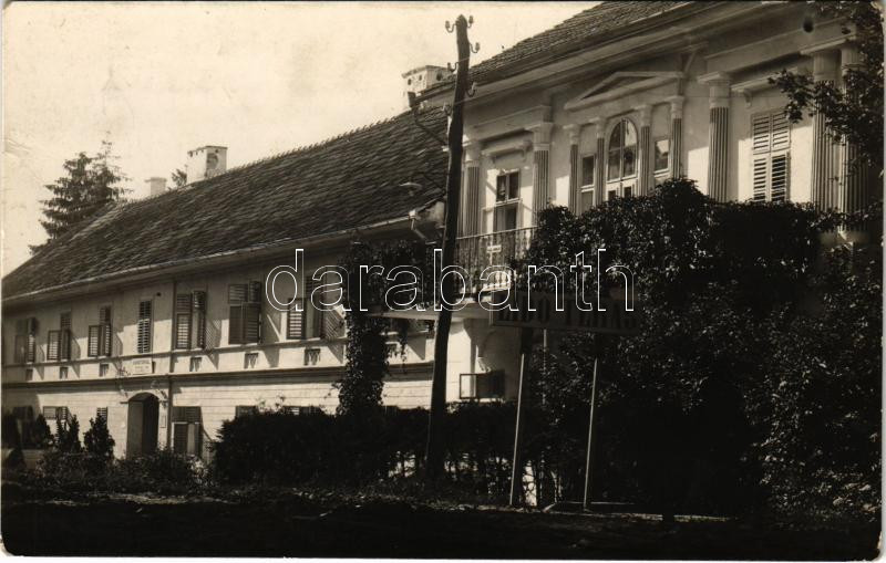 Buziás-fürdő, Baile Buzias; Sanatoriul CFR / Szanatórium / sanatorium, spa (Rb)
