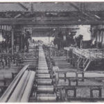 1930 Resicabánya, Resita; vasgyár belső, kikészítő. Kiadja Weisz Adolf / Adjustage / iron works interior, factory (EK)