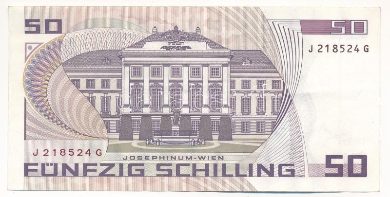 Ausztria 1986. 50Sch T:VF Austria 1986. 50 Schilling C:VF - Image 2