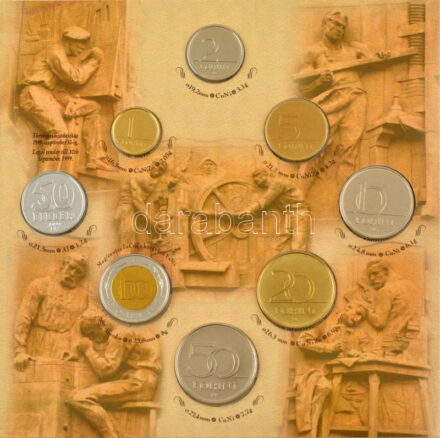 1999. 50f-100Ft (8xklf) forgalmi sor dísztokban T:BU Adamo FO32.1