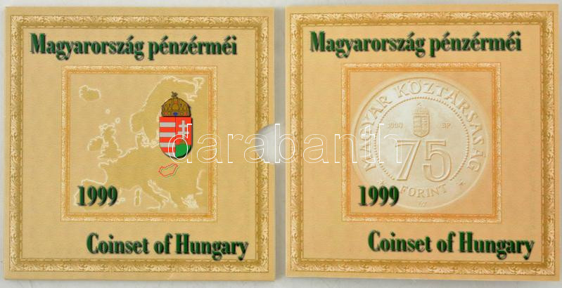 1999. 50f-100Ft (8xklf) forgalmi sor dísztokban T:BU Adamo FO32.1 - Image 3