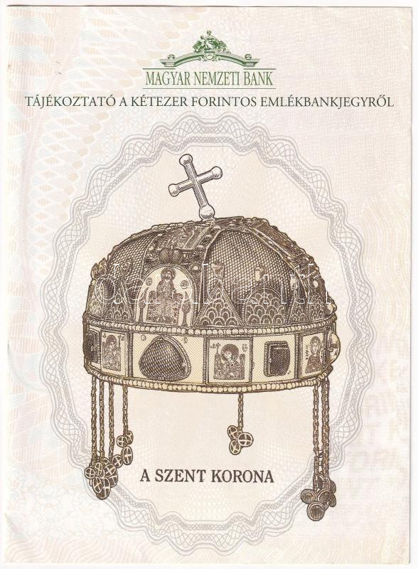 2000. 2000Ft 'Millennium' 'MM 0172090' eredeti, bontatlan díszcsomagolásban, tájékoztatólappal T:UNC,AU Adamo F56A - Image 3
