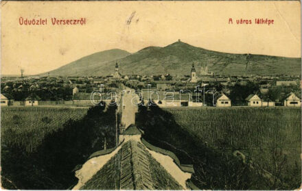 1915 Versec, Vrsac; látkép. W.L. 106. / general view (b)