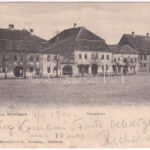 1902 Szászsebes, Mühlbach, Sebesul Sasesc, Sebes; Hauptplatz / Fő tér. Adolf Weissörtel & Co. / main square (EM)