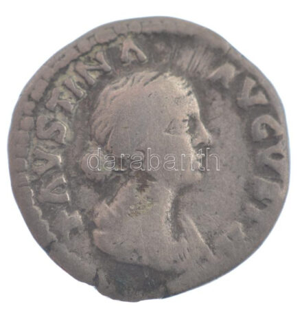 Római Birodalom / Róma / I. Faustina 147-161. Denár Ag (3,17g) T:F / Roman Empire / Rome / Faustina I 147-161. Denarius Ag 'FAVSTINA AVGVSTA / IVNONI REGINAE' (3,17g) C:F RIC III 338