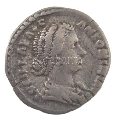 Római Birodalom / Róma / Julia Domna 193-217. Denár Ag (2,81g) T:VF / Roman Empire / Rome / Julia Domna 193-217. Denarius Ag 'LVCILLAE AVG ANTONINI AVG F / VESTA' (2,81g) C:VF RIC IV 788