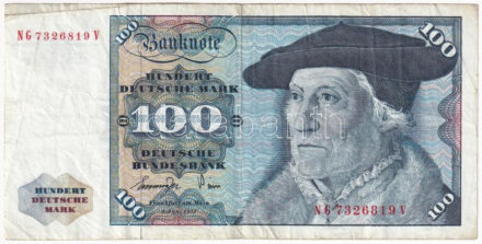 NSZK 1980. 100M T:F FRG 1980. 100 Mark C:F Krause #34