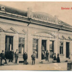 1910 Alváca, Vata de Jos; Berkovits Izidor üzlete / shop (lyuk / hole)