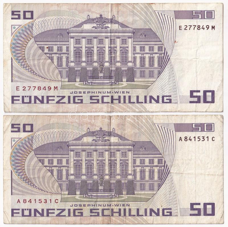 Ausztria 1986. 50Sch (2x) T:F Austria 1986. 50 Schilling (2x) C:F Krause P#149 - Image 2