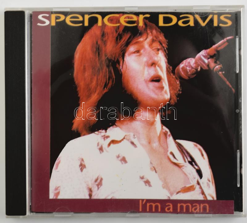 Spencer Davis - I'm A Man, CD, Compilation, Egyesült Királyság 1993 (VG+, a tok enyhén kopottas)