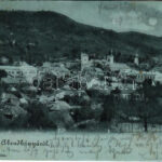 1903 Abrudbánya, Abrud; látkép. Gálfy fényképész kiadása / general view (r)