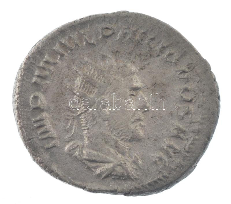 Római Birodalom / Róma / I. Philippus 247-249. Antoninianus Ag (4,20g) T:XF / Roman Empire / Rome / Philippus I 247-249. Antoninianus Ag 'IMP M IVL PHILIPPVS AVG / AEQVITAS AVGG' (4,20g) C:XF RIC 27.b