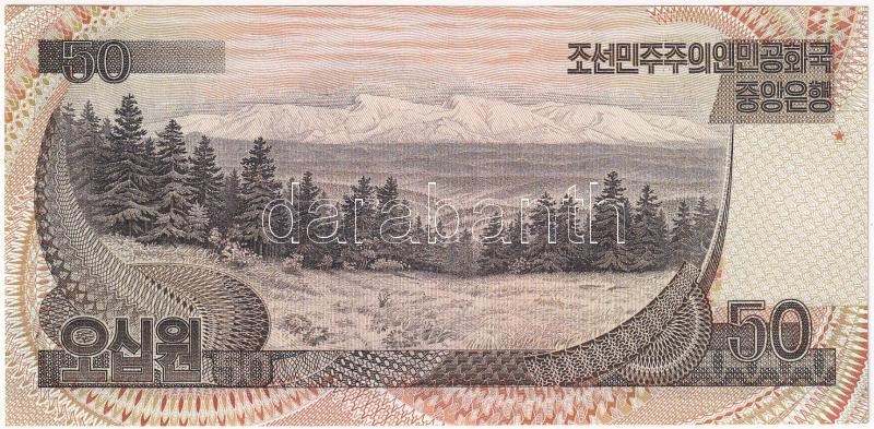 Észak-Korea 1992. 50W T:I- North Korea 1992. 50 Won C:AU Krause P#42 - Image 2