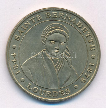 Franciaország 2003-2014. 'Szent Bernadett' kétoldalas Cu-Al-Ni emlékérem (34mm) T:1- Franciaország 2003-2014. 'Sainte Bernadette' two-sided Cu-Al-Ni commemorative medallion C:AU Krause N# 46065