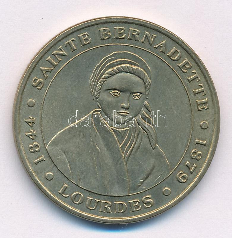 Franciaország 2003-2014. 'Szent Bernadett' kétoldalas Cu-Al-Ni emlékérem (34mm) T:1- Franciaország 2003-2014. 'Sainte Bernadette' two-sided Cu-Al-Ni commemorative medallion C:AU Krause N# 46065
