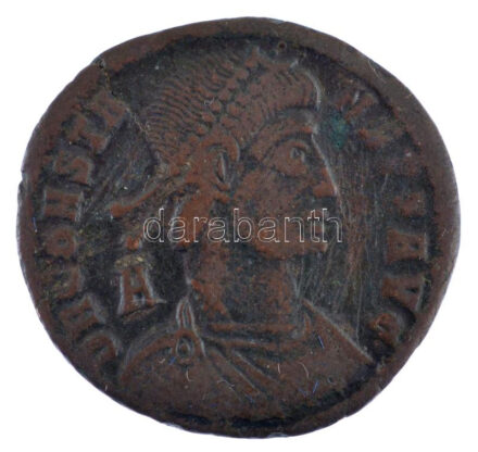 Római Birodalom / Siscia / Constans 350. AE Follis Br (5,36g) T:2,2- Roman Empire / Siscia / Constans 350. AE Follis Br 'DN CONSTA-NS PF AVG - A / FEL TEMP REPARATIO - A - dot ASIS dot' (5,36g) C:XF,VF RIC VIII 256